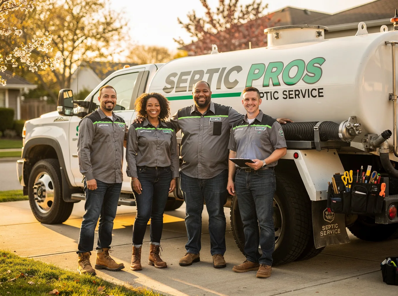 Septic Tank Pumping company in Round Top, TX