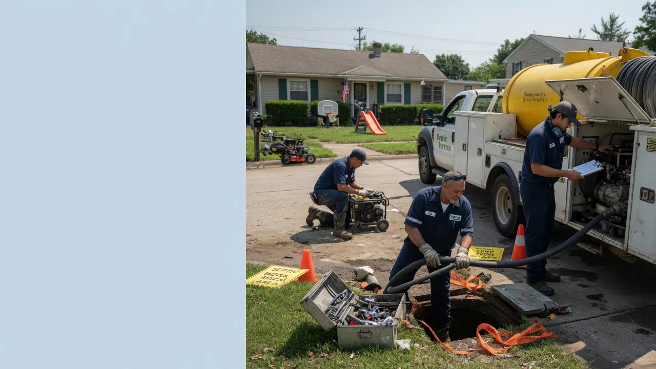 Septic Tank Pumping in Round Top, TX near me